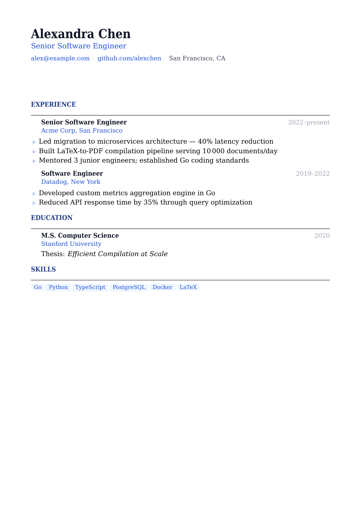 Academic Curriculum Vitae